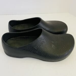 Birkenstock Profi-Birkis Polyurethane Clogs Comfort Slip Resistant Black EU 42